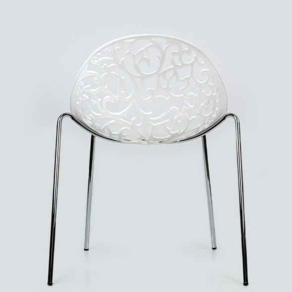 Стул N-223 Кружево металокаркас 