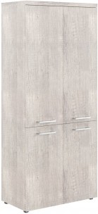 Шкаф с глухими средними и малыми дверьми THC 85.3 дуб Каньон Z 854х452х1968