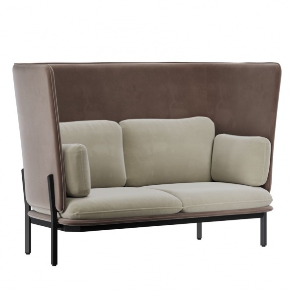 Стато Диван двухместный с высокой спинкой STA-02 1820*900*1200