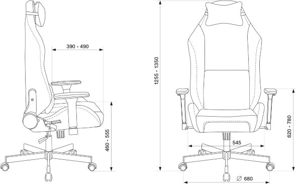 Кресло игровое Knight N1