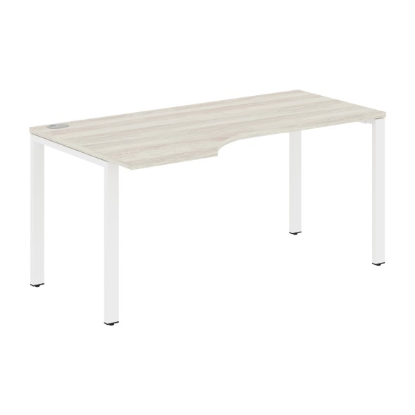 Стол эргономичный XS6CET 169(L) белый/антрацит 1600х900х750 XTEN-S60