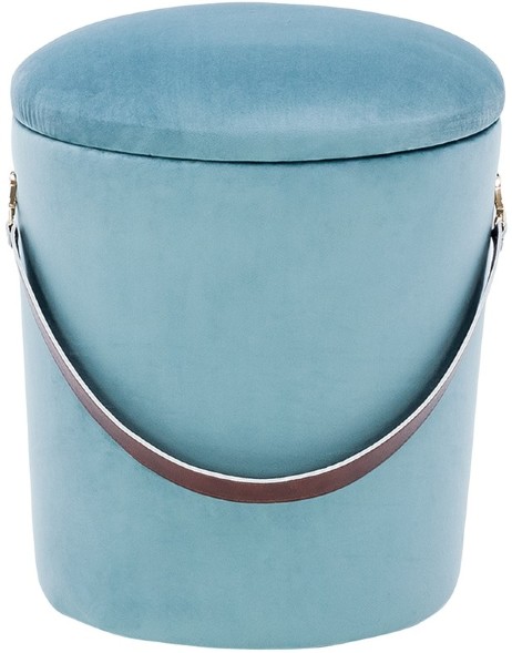 Пуф Leset Бакет бирюзовый