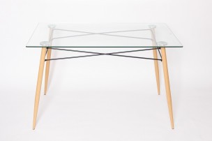 Стеклянный cтол TBA 315, 120х70 см