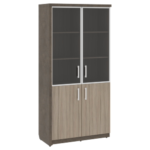 Шкаф СФ-534893 Бетон чикаго тем F187 ST9/Дрифтвуд H3090/Графит/Черный 1035х454,5х2083 WOOD&STONE