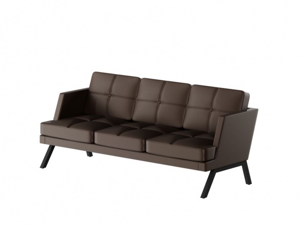 Алдо Диван трёхместный с декором из пуговиц ALDB-03L 2010*875*890