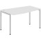 Стол эргономичный XSCT 149(L) Белый/Алюминий 1400х900х750 XTEN-S