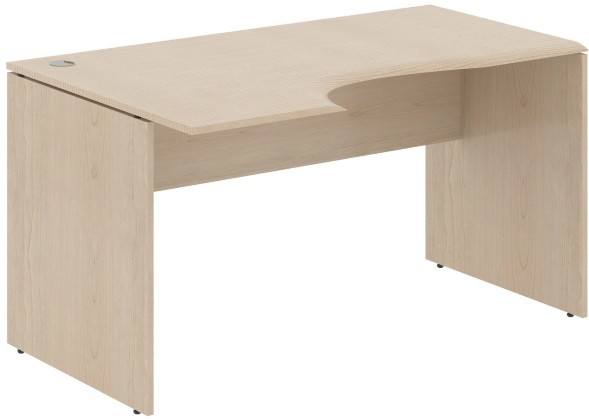 Стол эргономичный WCET 149(L) Бук Тиара 1400х900х750