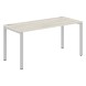 Стол прямой XS6ST 167 белый/антрацит 1600х700х750 XTEN-S60