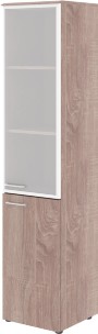 Шкаф колонка комбинированая (R) с топом WHC 42.7(R) Дуб Сонома 432х432х1949 WAVE