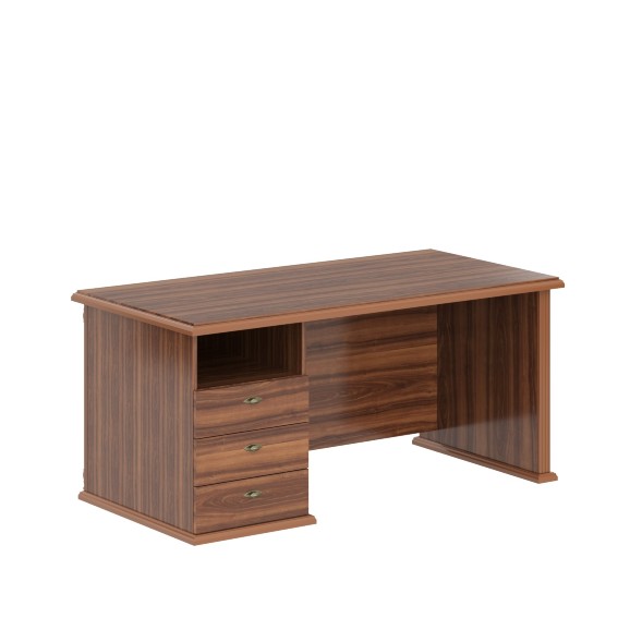 Стол руководителя однотумбовый RDT 168.A(L) 1600х800х750 RAUT