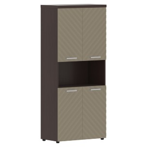 Шкаф с комплектами малых дверей и топом TLHC 85.4 856х450х1968 TORR LUX