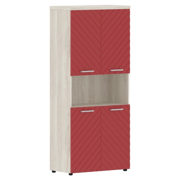 Шкаф с комплектами малых дверей и топом TLHC 85.4 856х450х1968 TORR LUX