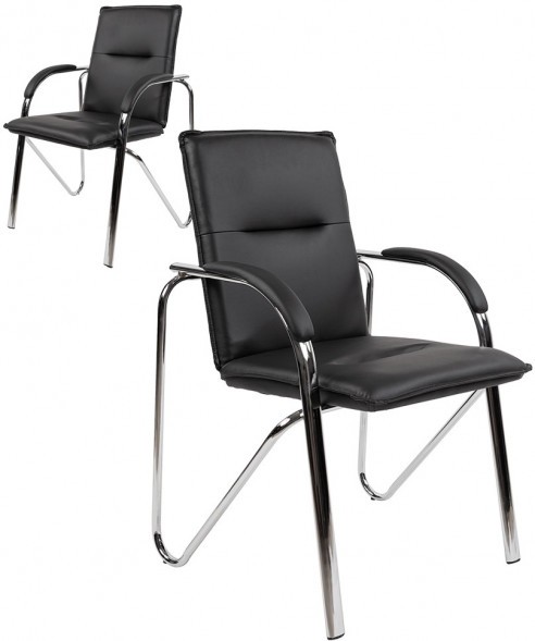 Кресло для посетителей  CHAIRMAN CH 851  (2 шт.  в коробке)