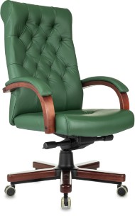 Кресло руководителя Бюрократ T-9928WALNUT 