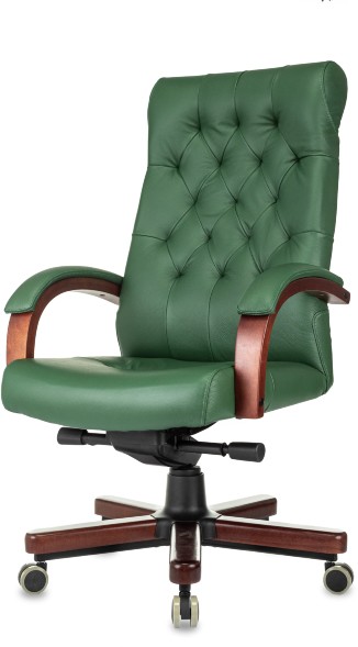 Кресло руководителя Бюрократ T-9928WALNUT 