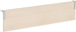 Фронтальная панель подвесная XDST 167 Бук Тиара/Алюминий 1500х350х18