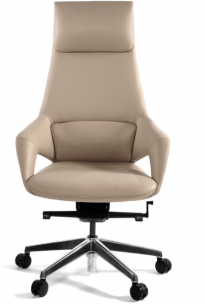 Кресло офисное Шопен кожа