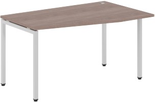 Стол эргономичный XSCT 149(R) Дуб Сонома/Алюминий 1400х900х750 XTEN-S