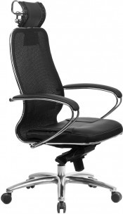 Кресло офисное SAMURAI S-2.04 Черный Плюс 