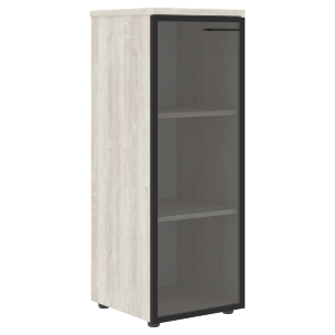 Шкаф колонка с стеклянной дверью в раме (L) и топом XMC 42.7.1(L) 432х432х119