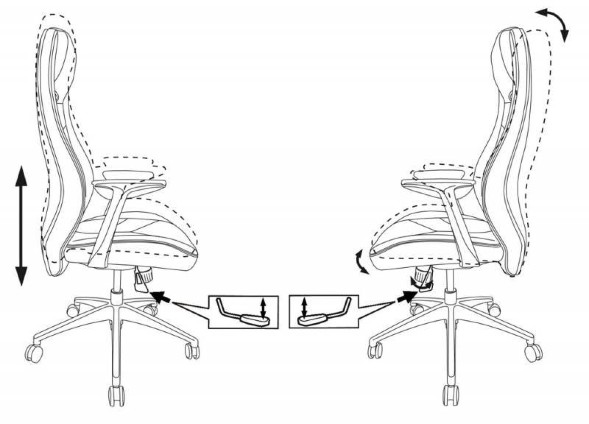 Кресло руководителя Бюрократ _ZEN