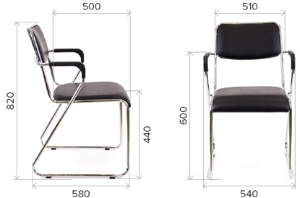 Кресло Everprof Fix Plus Chrome Экокожа