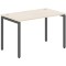 Стол прямой XSST 127 Бук Тиара/Антрацит 1200х700х750 XTEN-S