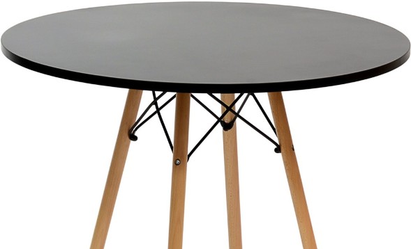 Стол DSW BK, d-80 см