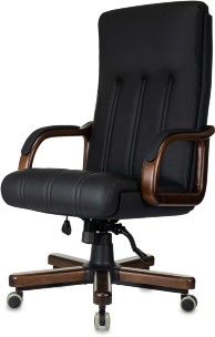 Кресло руководителя Бюрократ T-9932 Walnut 
