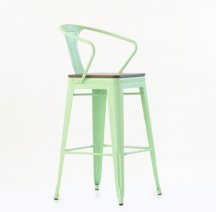 Барное кресло Tolix Wood 