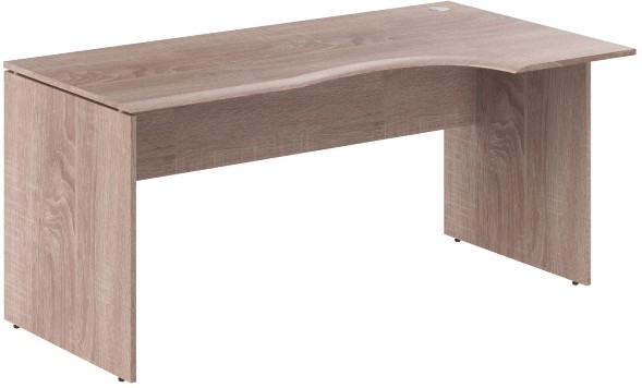 Стол эргономичный WCET 169(R) Дуб Сонома 1600х900х750 WAVE